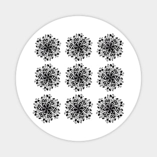 Flower Grid Magnet